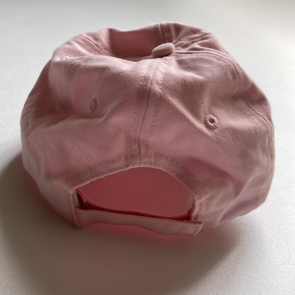 Womens Pink Pirate baseball cap - Picture 2 of 3